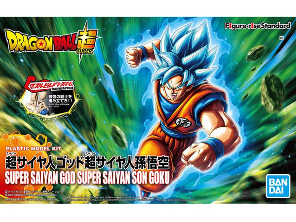 Dragon Ball Super Figure-rise Standard Super Saiyan God Super Saiyan Goku Model Kit
